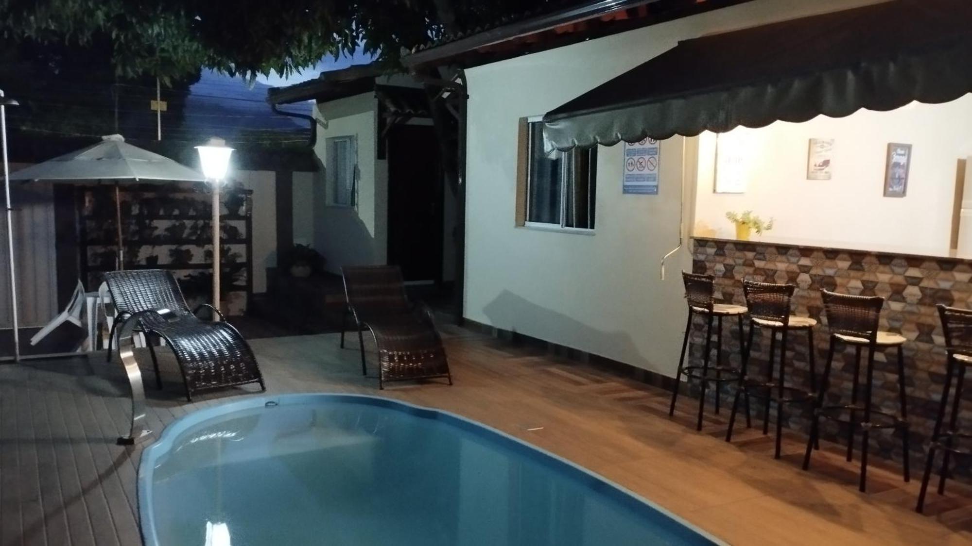 Casa C/ Piscina E Area Gourmet, 5 Min Da Praia. Гуарапарі Екстер'єр фото