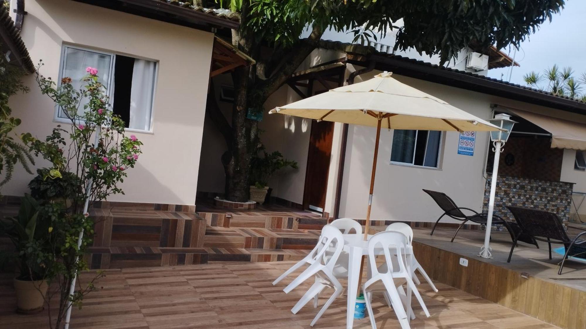 Casa C/ Piscina E Area Gourmet, 5 Min Da Praia. Гуарапарі Екстер'єр фото