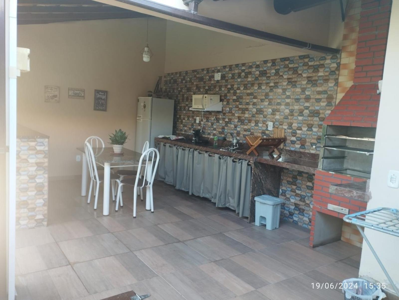 Casa C/ Piscina E Area Gourmet, 5 Min Da Praia. Гуарапарі Екстер'єр фото