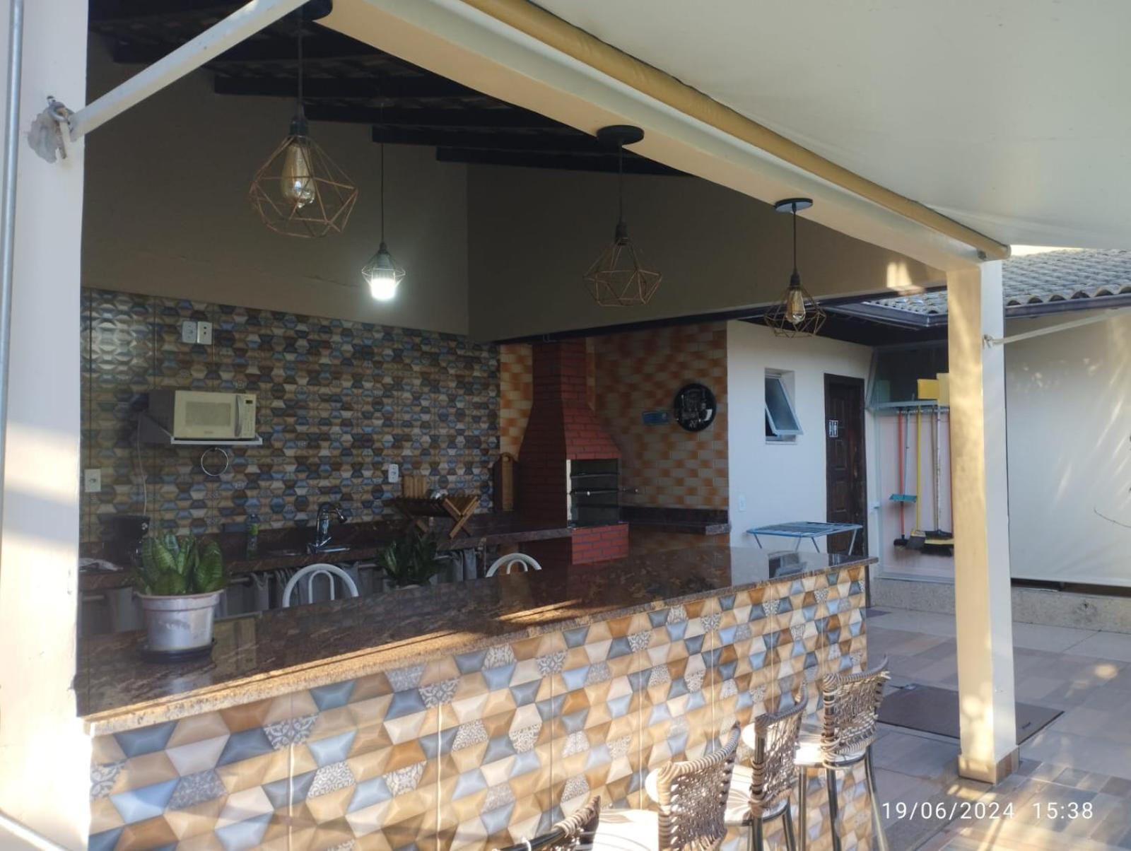 Casa C/ Piscina E Area Gourmet, 5 Min Da Praia. Гуарапарі Екстер'єр фото