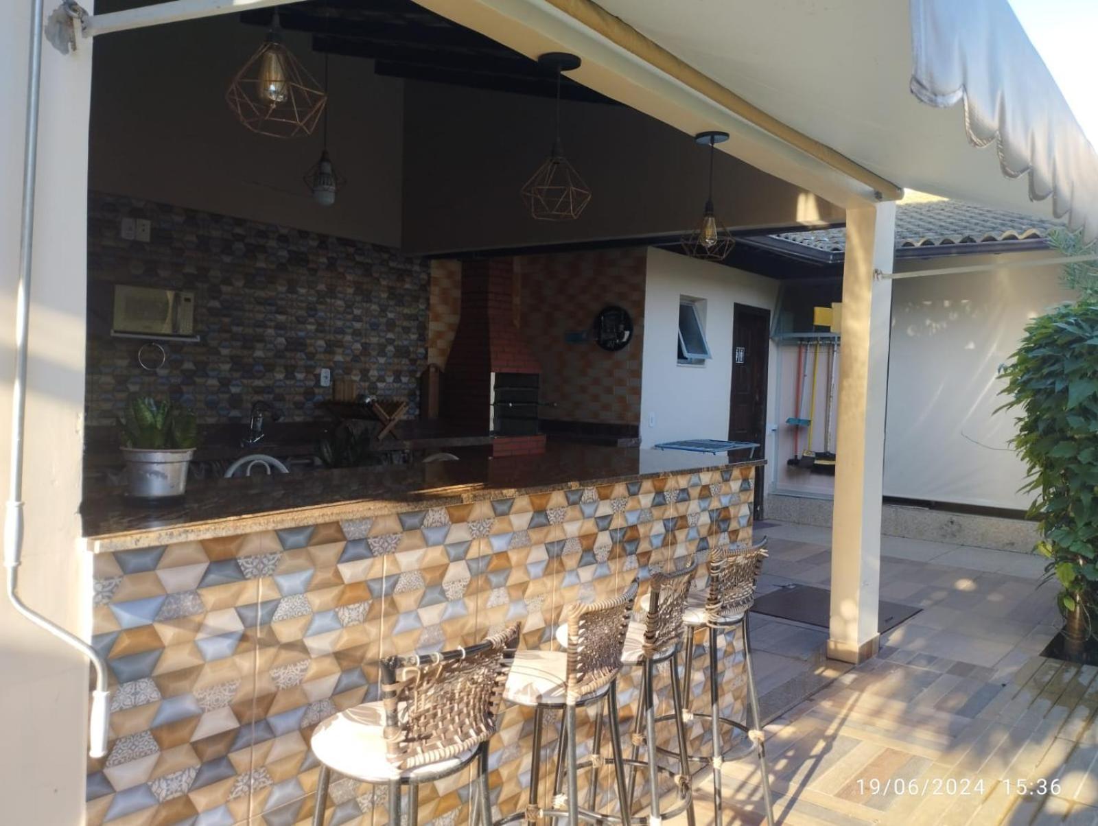 Casa C/ Piscina E Area Gourmet, 5 Min Da Praia. Гуарапарі Екстер'єр фото